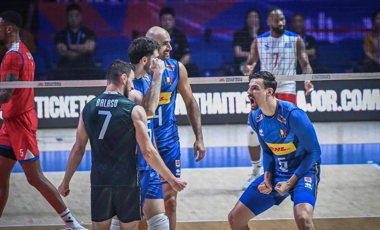 意大利队成功战胜，晋级六强比赛