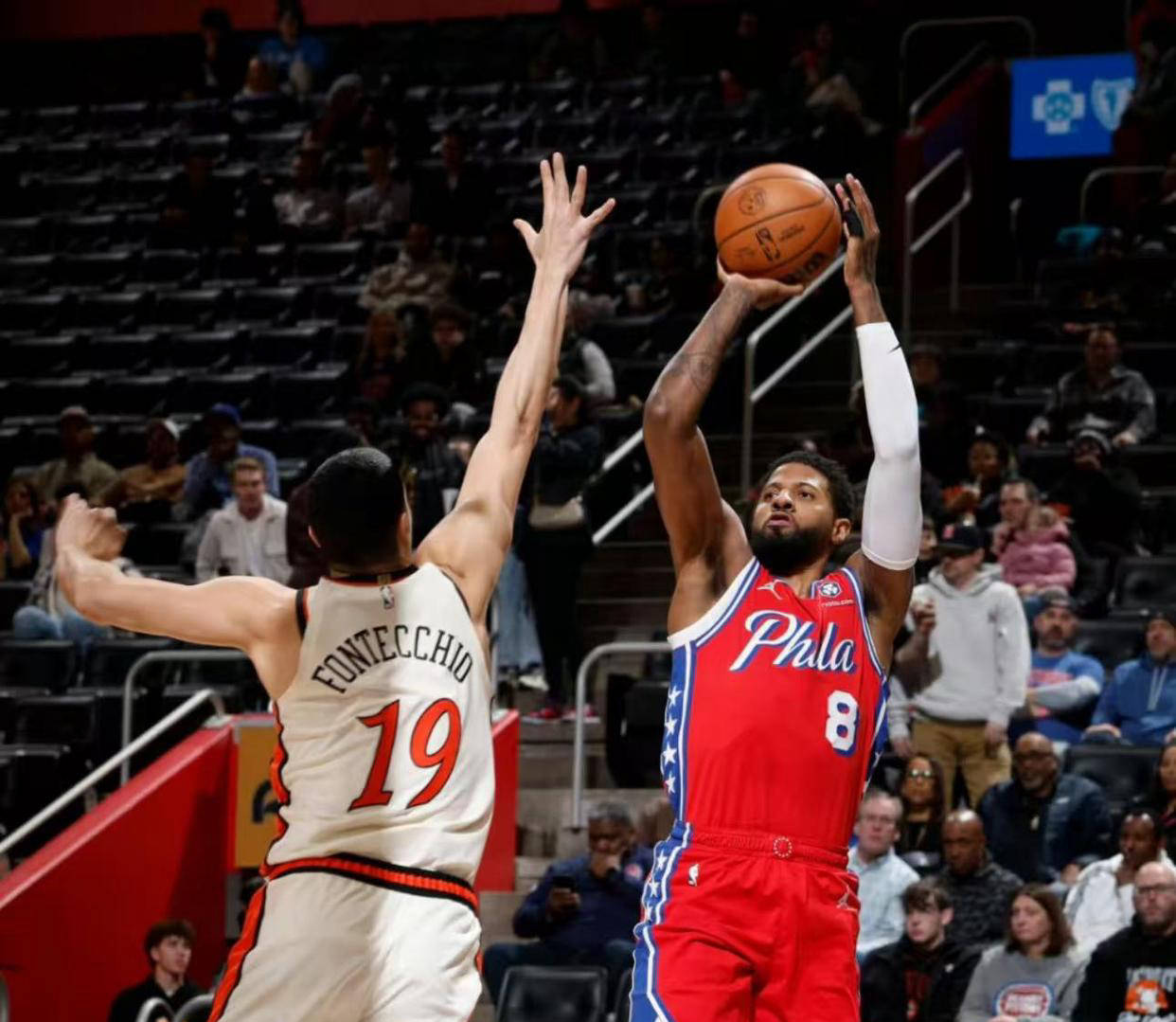 快船逆袭击败活塞乔治成全队最佳