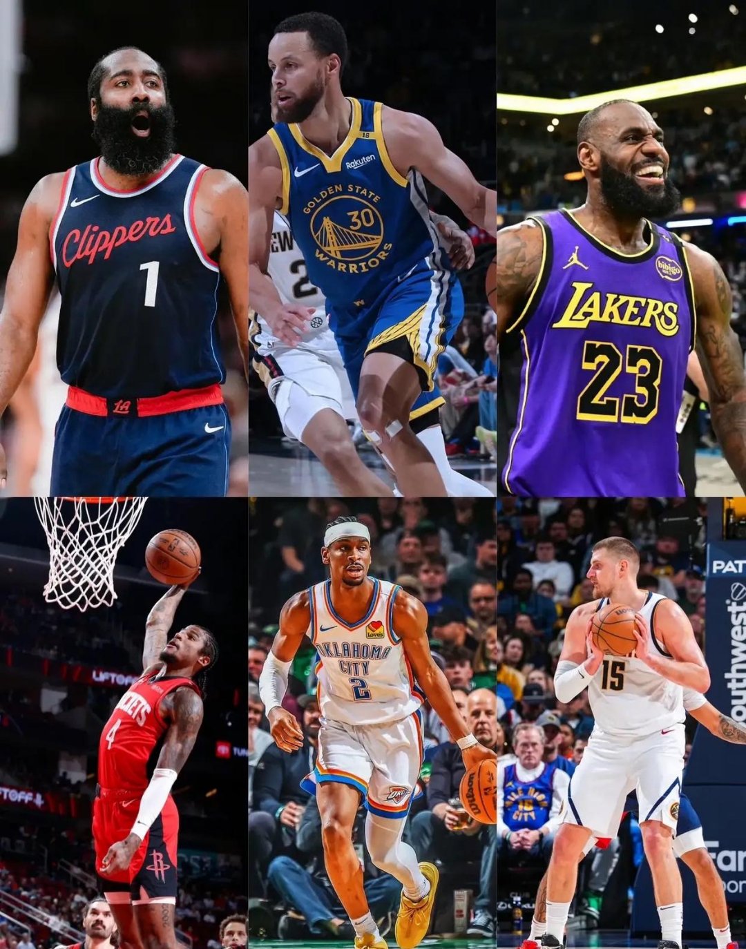 NBA季后赛：快船vs火箭激战至最后一刻